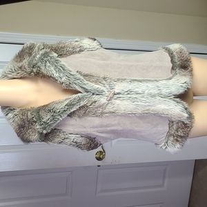 Ladies Leather Vest